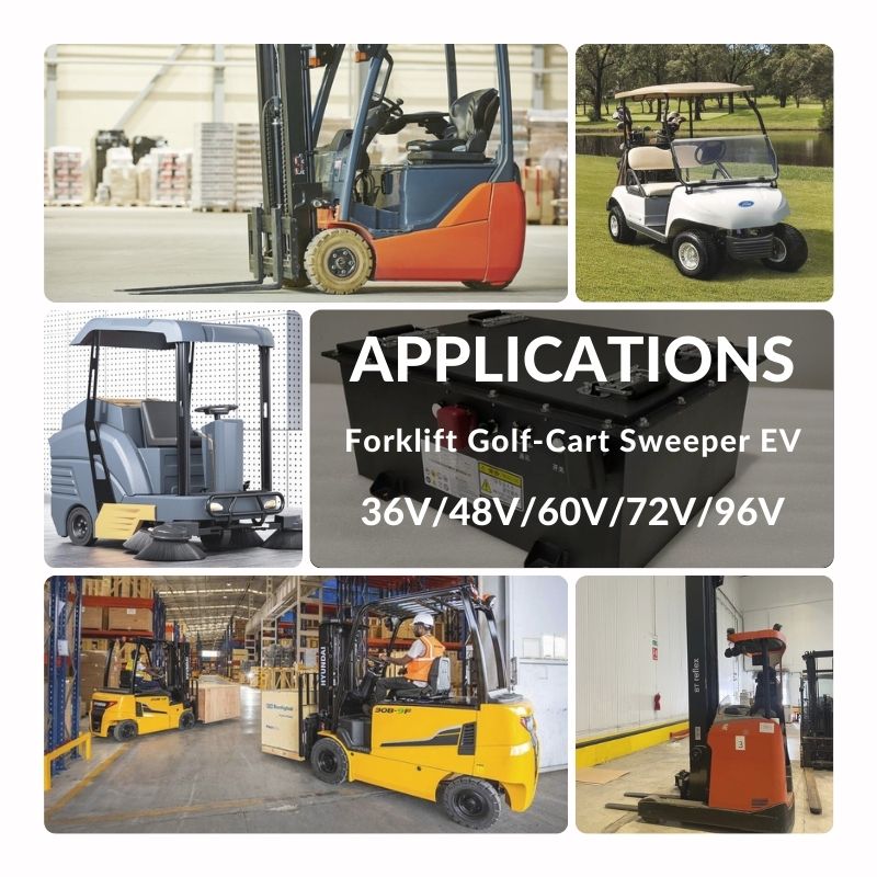 Customizable 3ton Forklift Lithium Battery 420Ah 48V Forklift Battery 3
