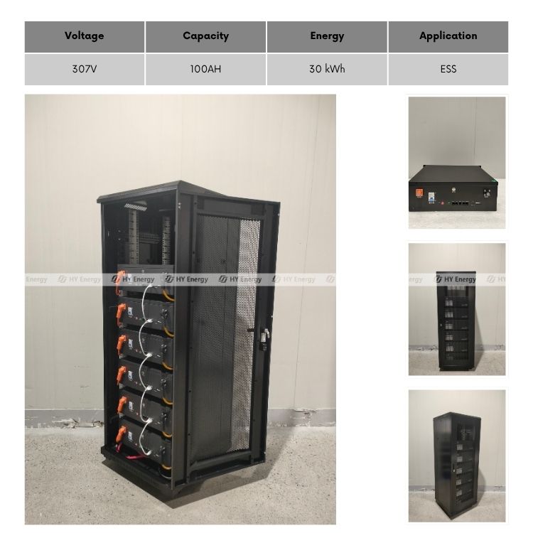BESS 350V100AH 35KWH High Voltage Lithium Battery Energy Storage System 56